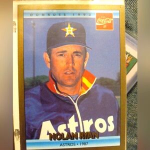 2 card lot of Nolan Ryan